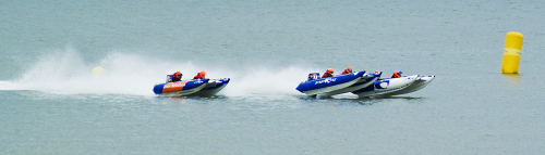 Zapcat powerboat racing